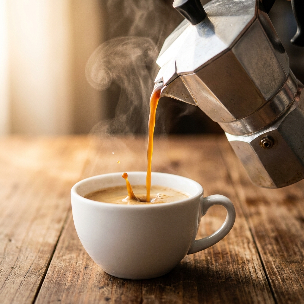 Nano Banana Pro espresso pour